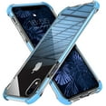 thumbnail image 1 of HSHDLDF iPhone XR Case Clear Anti-Yellow Heavy Duty Bumper Protective Shockproof Case for iPhone XR 6.1'' (Blue) \u2026, 1 of 7