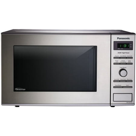 Panasonic 0.8 Cu. Ft. 950W Countertop Microwave Oven, Stainless