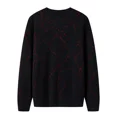 thumbnail image 5 of Boys Sweater Knit Pullover Sweater Crew Neck Long Sleeve Knitwear Sweater for Young Man, 5 of 5