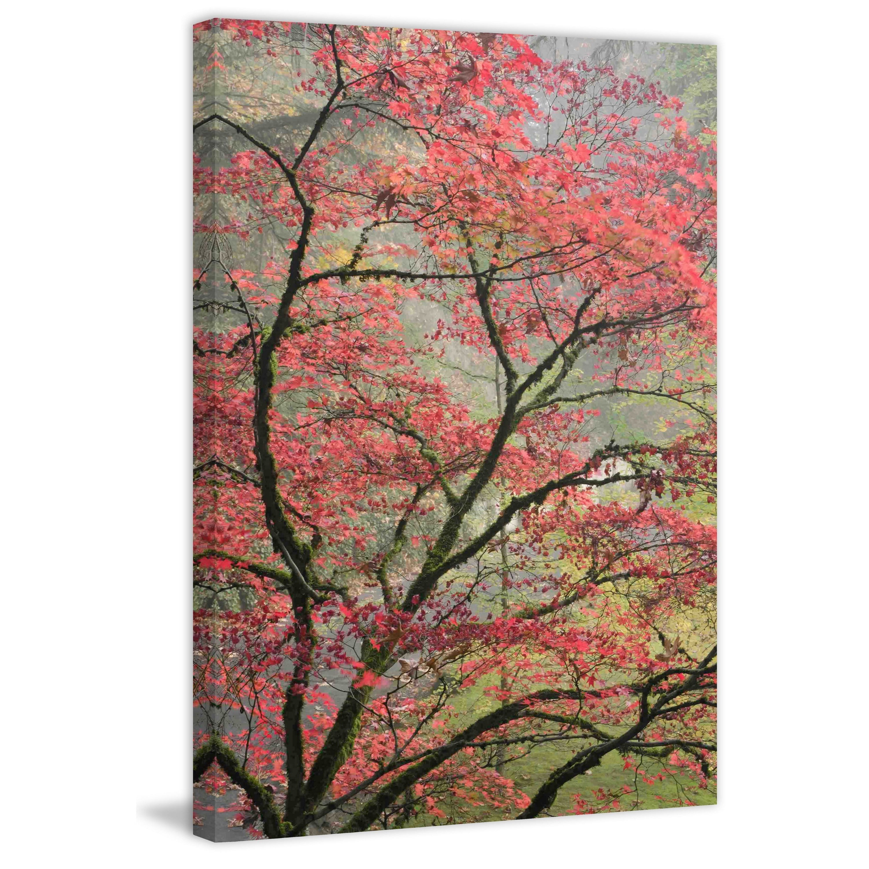Marmont Hill "Red Zen" Painting Print on Canvas