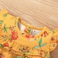 thumbnail image 3 of AURIGATE Toddler Baby Girl Skirt Toddler Kids Baby Girls Summer Floral Ruffled TuTu Skirt Casual Princess Dress, 3 of 5
