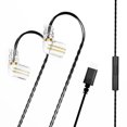 thumbnail image 1 of Cable trenzado TYPE-C Cable para auriculares Cable para auriculares para CCA/KZ/TRN/QDC/DUNU/SIMGOT, 1 of 8