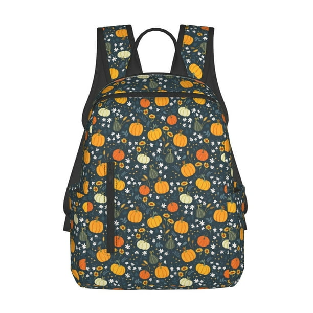 Disketp Pumpkin Mochila Ligera e Impermeable, Mochila de Día Resistente para Viajes, Senderismo y Uso Diario para Hombre y Mujer