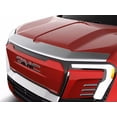 thumbnail image 3 of Auto Ventshade Bouclier Anti-Bug 622228 Aeroskin; Profil Bas; Chrome; Abdominaux Thermoplastiques; avec Matériel de Montage, 3 of 3