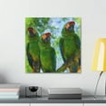 thumbnail image 4 of Amazon Parrot Rainbow - Canvas, 4 of 10
