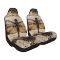 thumbnail image 2 of Yiaed Vintage Dragonfly Artwork Print Car Seat Covers,Universal Auto Seats Protector Fits for Car,SUV Sedan,Truck,Automotive Seat Covers & Accessories-2 PCS, 2 of 9