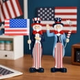 thumbnail image 3 of Ayieyill 2Pcs 4th of July Gnomes Decorations, Patriotic Fourth of July decorations(Red White and Blue ), 3 of 7