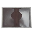 thumbnail image 2 of Unique Bargains 1 Pc Passport Holder Marble Pattern Map Passport Sleeve Gray, 2 of 5