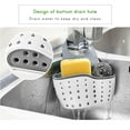 thumbnail image 4 of Amaiiu Sink Shelf Soap Sponge Drain Rack Bathroom Holder Kitchen Storage Adjustable Kitchen Organizer, 4 of 8