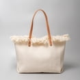 thumbnail image 4 of Bolso Hombro para Mujer Con Diario Lona Borlas (estampado Cebra), 4 of 5