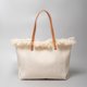 thumbnail image 4 of Bolso Hombro para Mujer Con Diario Lona Borlas (estampado Cebra), 4 of 5