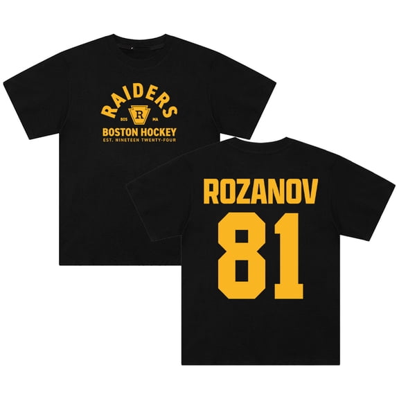 Tv Heated Rivalry Ilya Rozanov T-shirt Crewneck Short Sleeve Cotton Tee Women Men Streetwear Jersey Tops