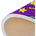 thumbnail image 6 of Coolnut Mardi Gras Door Mats Non-Slip Washable Indoor Outdoor Entrance Welcome Floor Mat for Kitchen Bathroom Bedroom Home Decor,23.6"x15.7", 6 of 6