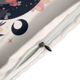 thumbnail image 4 of 3 Pcs Soft Bedding Set, Includes 1 Duvet Cover with Zipper And 2 Pillow,Shams Flower Entwined Snake Full(79"×90"), 4 of 8