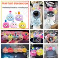thumbnail image 2 of Bonita bola de carbón de peluche para decoración de casco de motocicleta, scooter eléctrico, consola central de coche, accesorios para motocicleta, bonita muñeca decorativa, 2 of 5