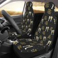 thumbnail image 2 of Sikiie Happy New Year Car Seat Protector 2 Pack Car Seat Cushion Mat, Car Seat Covers for SUV, Truck, Van, 2 of 7