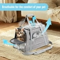 thumbnail image 7 of Expandable Soft-Sided Pet Carrier for Cats & Small Dogs, Airline Approved, Breathable & Comfortable Travel Bag with Adjustable Strap, 7 of 7