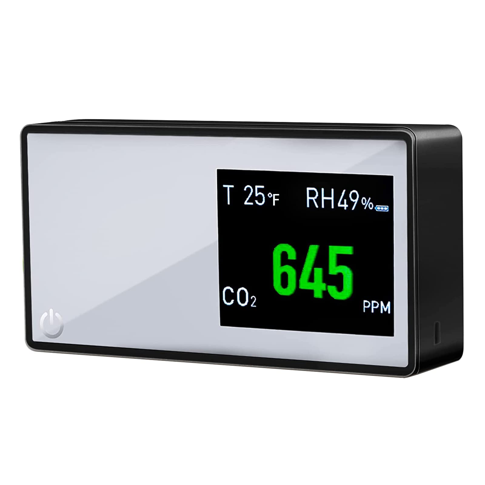 Indoor Air Quality Monitor Portable Air Quality Tester LED Display