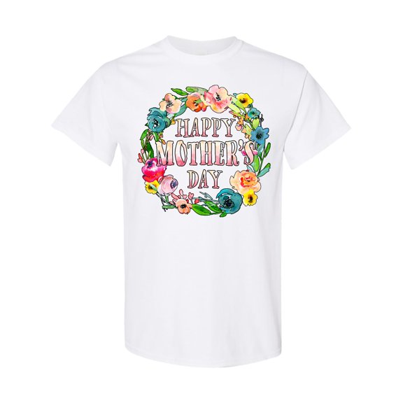 Inktastic Happy Mother's Day Flowers T-Shirt