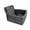 🔥 Gray_Hot#882, variant on Dog Car Seat Bed for Travel with Detachable Washable Mattress, Non Slip Back Seat Pet Sofa Nest for Small Dogs and Cats