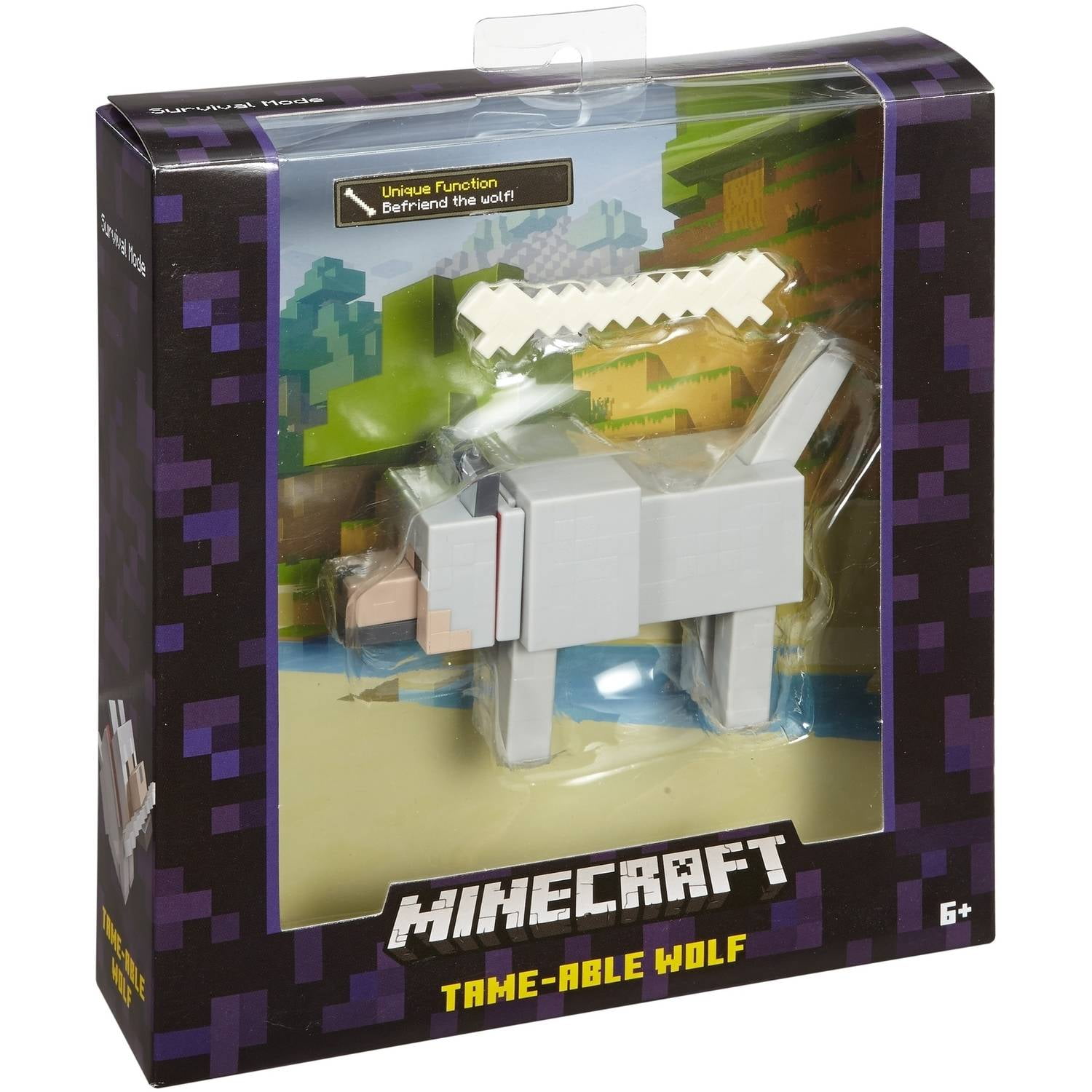 minecraft wolf plush walmart