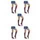 thumbnail image 3 of Calcetines Altos Sonducket Rayas Fucsia para Juegos Deportivos Día de San Valentín, 3 of 4