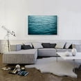 thumbnail image 2 of ARTCANVAS Blue Water Waves Ocean Lake Rectangle Canvas Art Print - Size: 40" x 26" (1.50" Deep), 2 of 9
