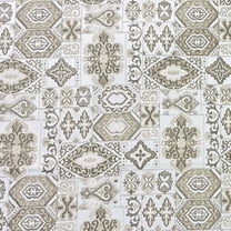 Decora Furnishings Hamadan Inspired Persian Rug Design Luxurious Classic Jacquard Furnishing Fabric for Upholstery Sofa, Craft, Window Treatments - Width 54 inches - Fabric by Yard (Green)