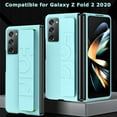 thumbnail image 5 of Compatible Hand Strap Case for Samsung Galaxy Z Fold 2 Phone Case Women Men,Ultra Slim & Thin Shockproof Hard PC Matte Protective Case for Galaxy Z Fold 2 Strap Case,Samsung Z Fold 2 Cover Blue, 5 of 14