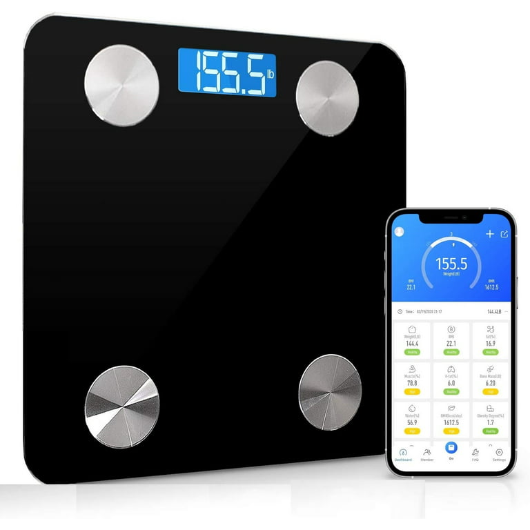 5Core Digital Bathroom Scale for Body Weight Fat Smart Bluetooth  Rechargeable on eBid United States