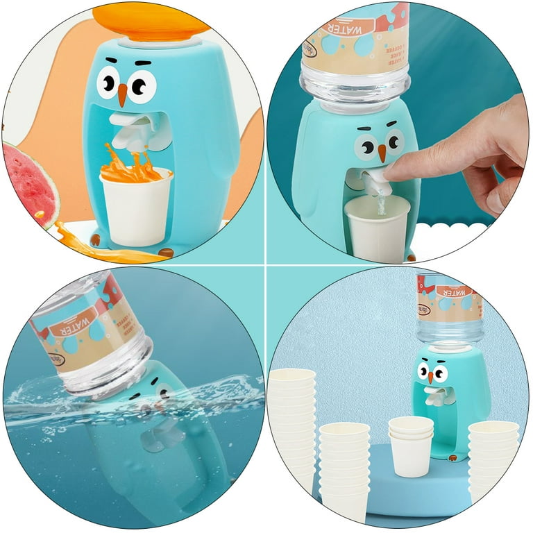 Cute Water Dispenser bottle Mini Fountain Cartoon Water Dispenser for Adult  Children kids water bottle plastic water bottle For Order and…