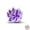 KJC578, variant on 925 Sterling Silver Purple Series Charms - Chameleon, Butterfly, Balloon - Fits Bracelets