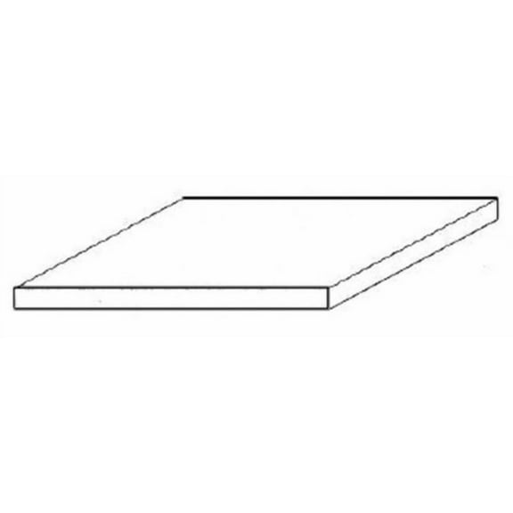 Evergreen 9114 8 X 21" BLACK .030"    (4)