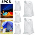 thumbnail image 1 of FLhrweasw Para Barbacoa Portátil Plegable para Exteriores Acampada 15L Color Blanco 5 Uds., 1 of 9