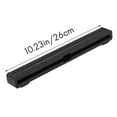 thumbnail image 2 of Surfing Longboard Accessories Surfboard Fin Box 10 Inch Black Long Board Big Center Fin Box Surf Fins,Black, 2 of 6