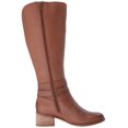thumbnail image 5 of Naturalizer Womens Dev Leather Almond Toe Knee High Fashion Boots, 5 of 5