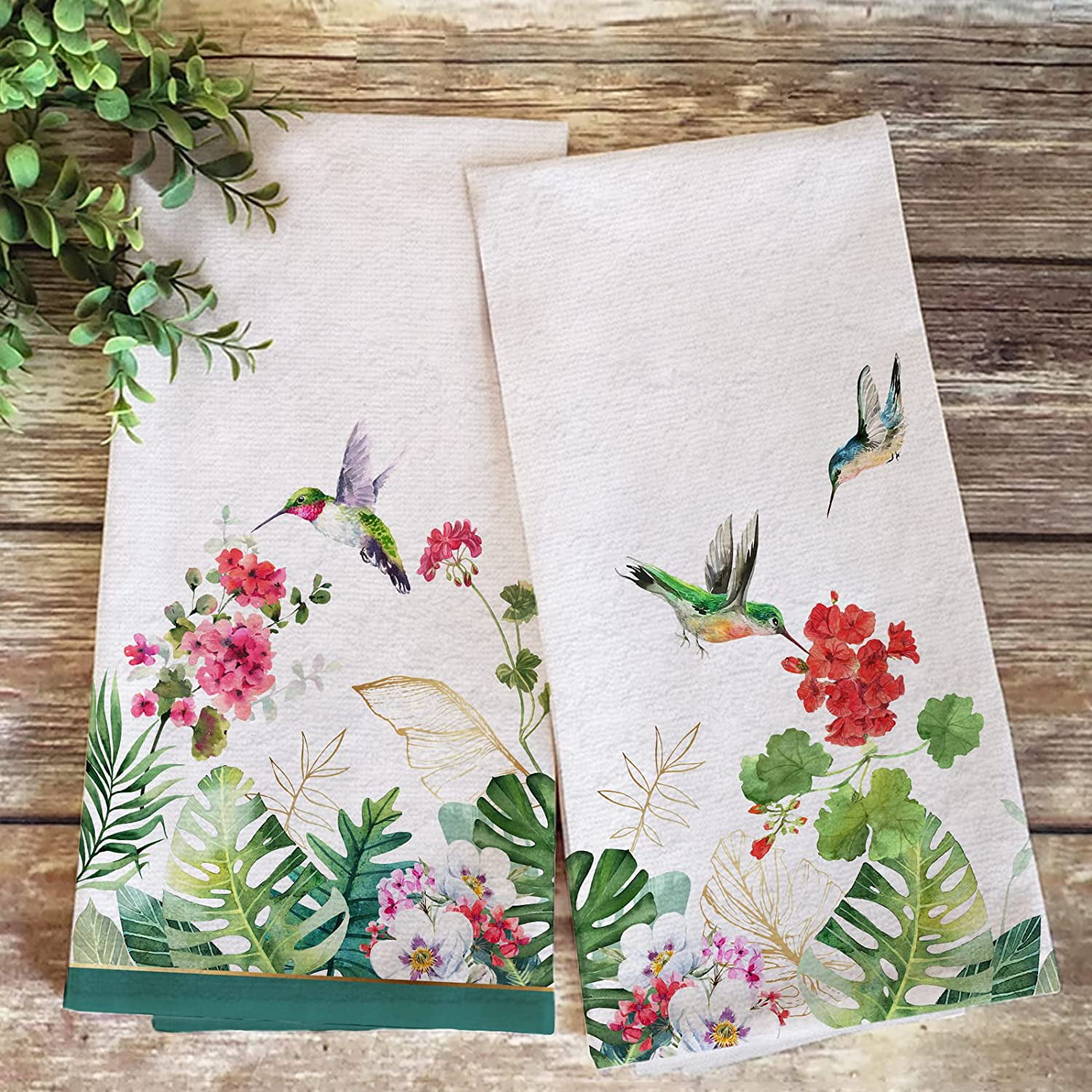 Floral Collection Tea Towel – Honey Door Co.