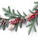 thumbnail image 3 of Decoraciones de corona navideña, guirnalda de árbol artificial oel, arreglo floral navideño para decoración de bodas, jardín, chimenea, escalera, decoración colgante navideña (70 cm) JM  JM, 3 of 5