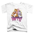 thumbnail image 2 of Tom And Jerry Jerry And Nibbles Happy! Kids T Shirt (3) for Youth Toddler Boys and Girls, White, 2 of 5
