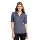 thumbnail image 1 of Port Authority® Ladies Oxford Pique Polo con dos bolsillos. L557 Vestido Azul Marino/ Autoridad Portuaria L557, 1 of 1