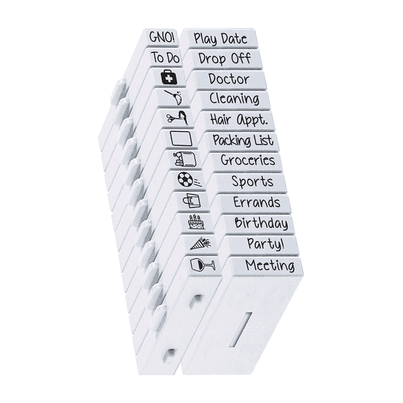 PEGZ Planner Stamps Clickable - Connectable Mom Life 24 Pc Set