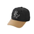 thumbnail image 3 of JAJAHO Toddler Baseball Caps Color Block Cartoon Dinosaur Embroidery Kids Adjustable Sun Hat For Boys Girls 2-8Y, 3 of 5