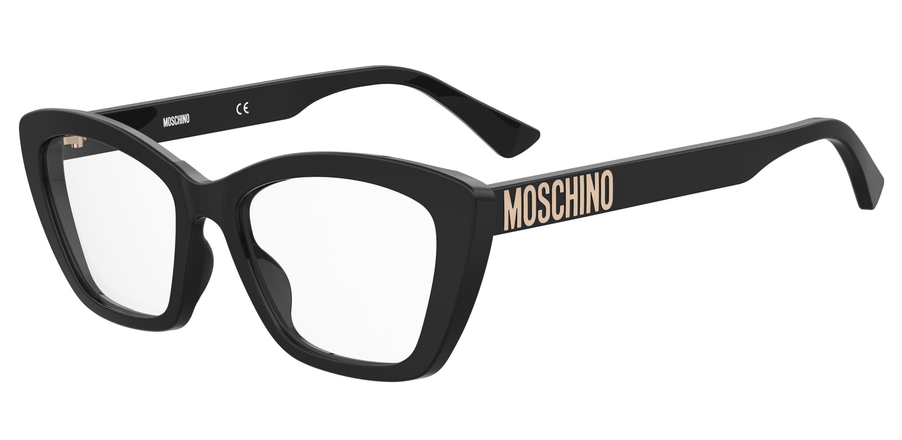 Moschino 不規則フレムメカネ MOS593 DDB MOSCHINO MOS593-DDB-54 Eyeglasses Size 54mm 16mm 140mm gold