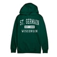 thumbnail image 1 of St. Germain Wisconsin Classic Established Premium Cotton Hoodie, 1 of 1