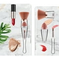 thumbnail image 4 of Yeacher ZOREYA Makeup Brush 3 in 1 Contour Brush Foundation Puff Lip Brush Multi-function Portable Concealer Brush, 4 of 7