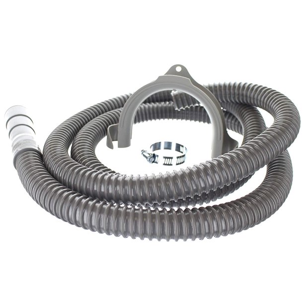 Kelaro Universal Washing Machine Discharge Drain Hose, 8 ft Corrugated