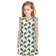 thumbnail image 1 of Fotbe Watercolor Turtle Vestido de Dormir para Niñas de 3 a 10 Años, Mangas Cortas, Estilo Princesa, Pijama Camisón con Mangas Voladas-X-Large, 1 of 6