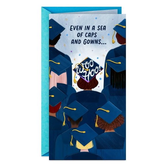 Hallmark Money Holder Graduation Card (You Stand Out)