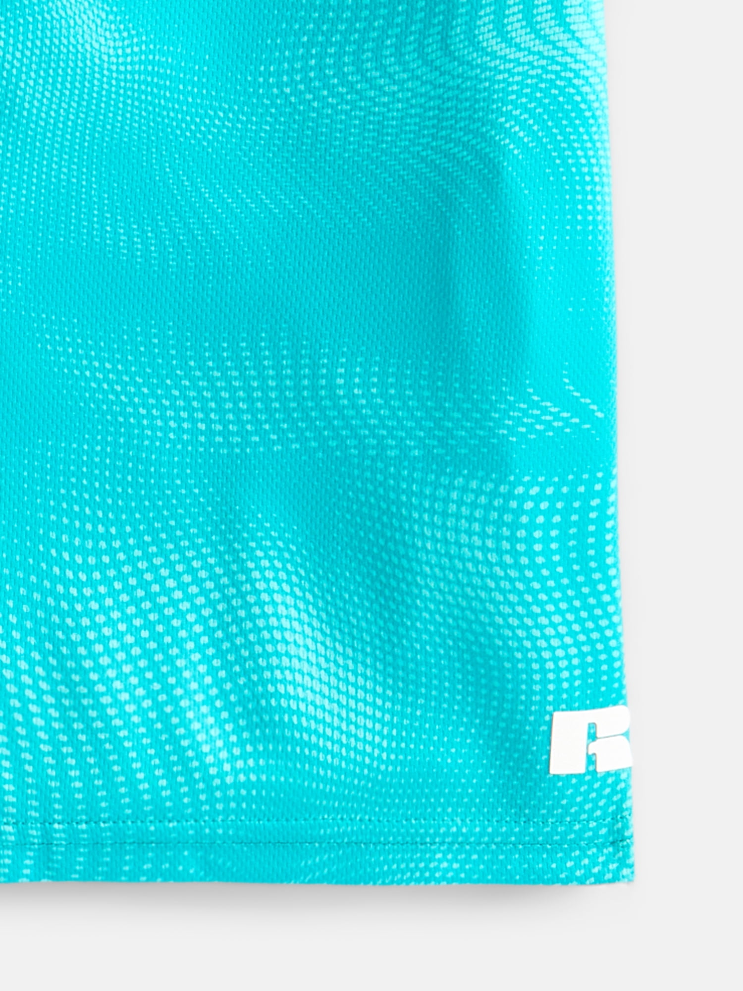 Russell Athletic Boys Performance Mesh Tees with Short Sleeves, 2-Pack, Sizes 4-18