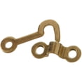 thumbnail image 1 of Solid Brass Decorative Hooks & Staple, 1 of 1